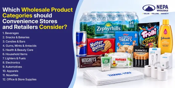 Which Wholesale Product Categories Should Convenience Stores and Retailers Consider